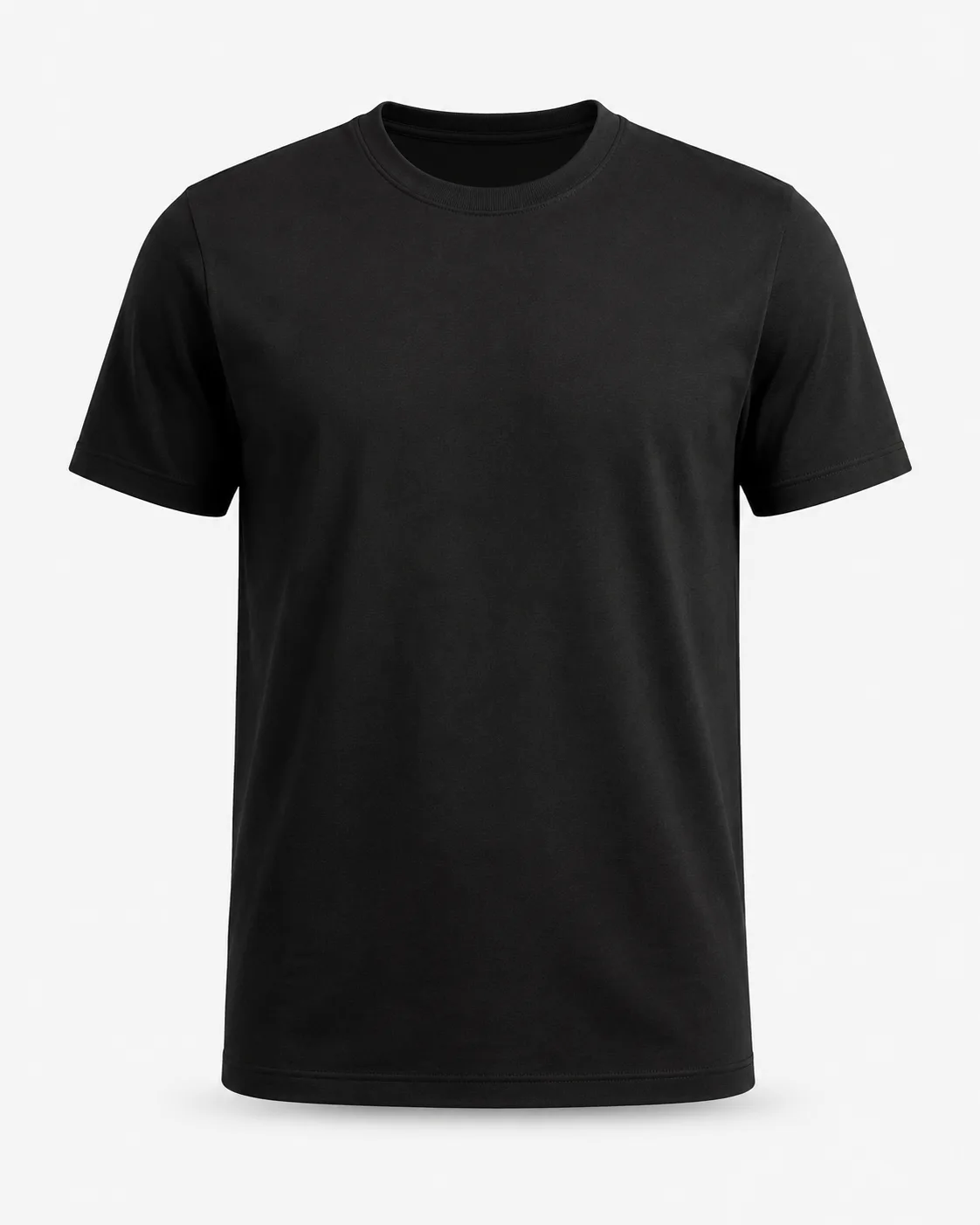 T-shirt casual masculina · Regular · ombro no lugar